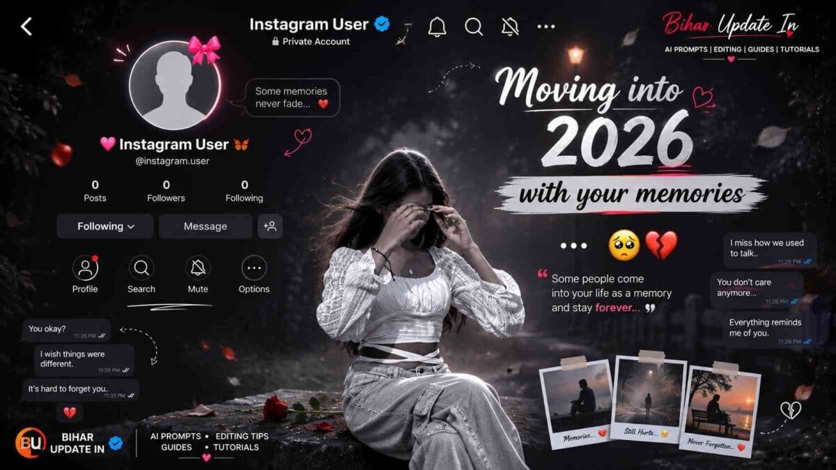 Instagram Heartbreak Memories Edit Prompt